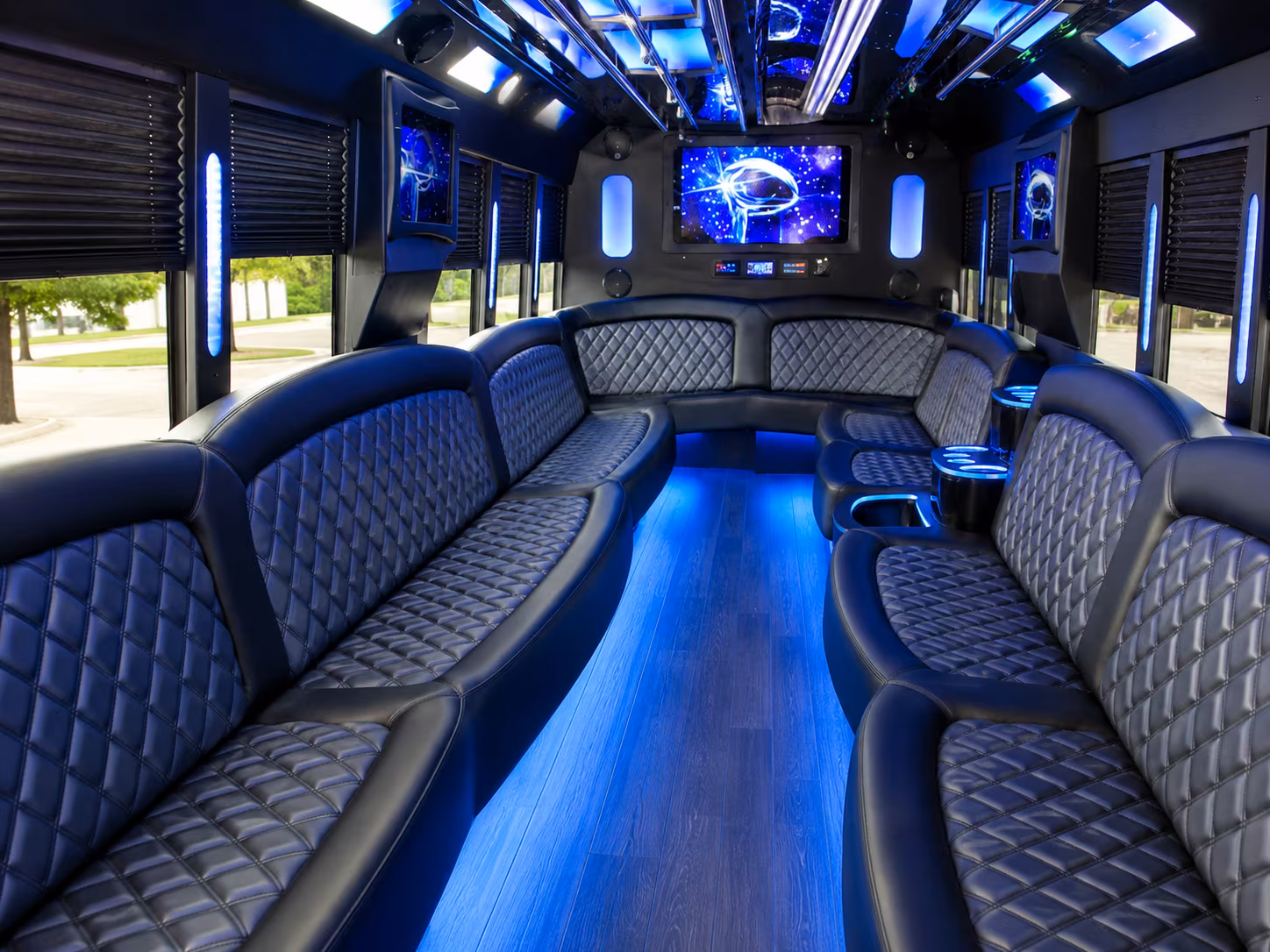 birthday party buses for canyon road gallery crawls and dinner in santa fe