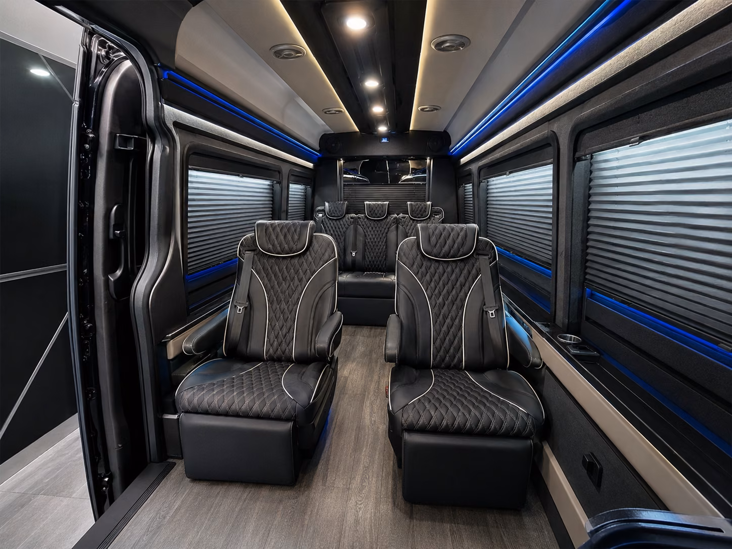 buses for santa fe bachelorette spa days and dinner reservations