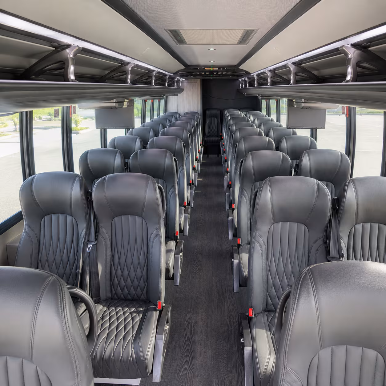minibuses for legislative session shuttles on old santa fe trail