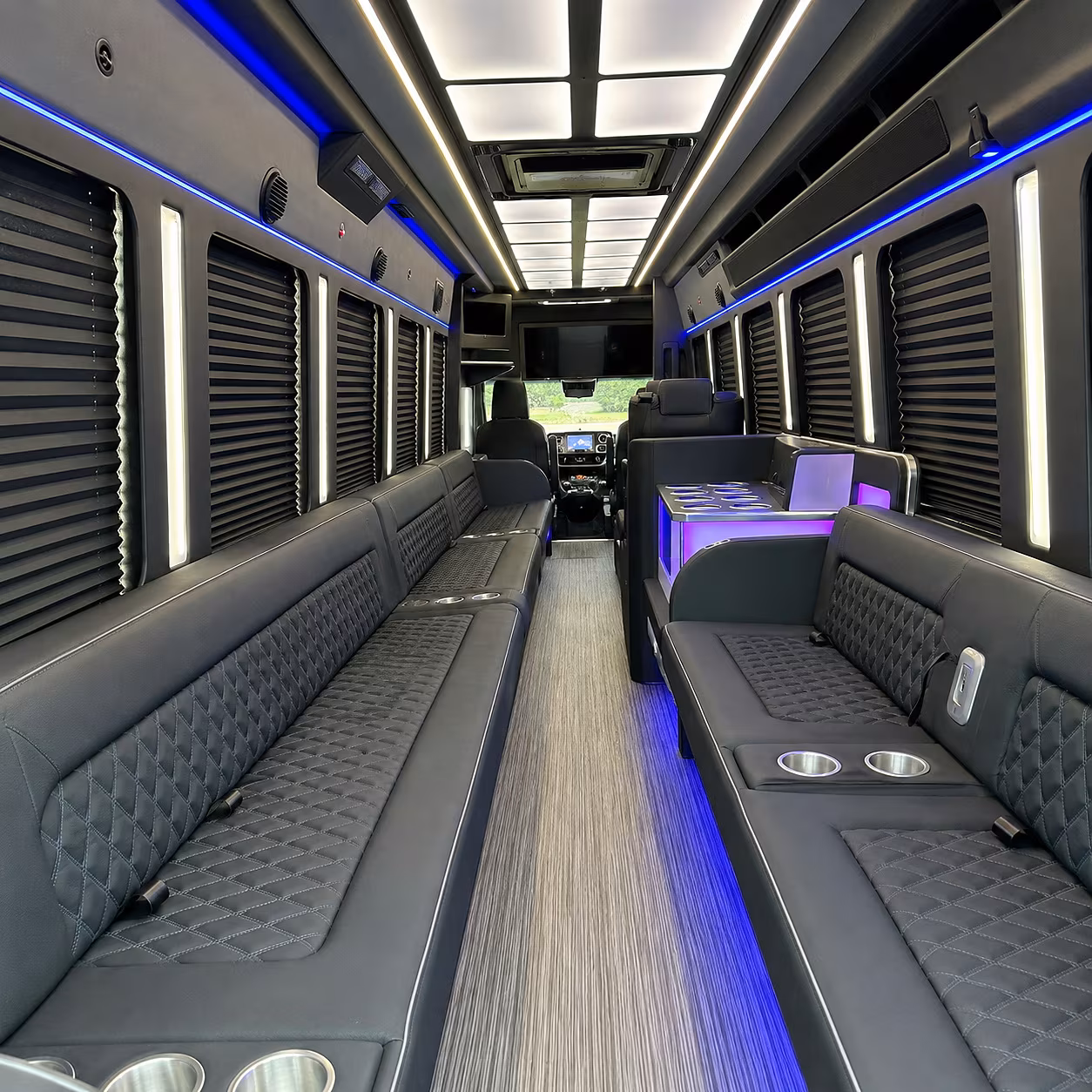 party bus rentals for santa fe high school prom night