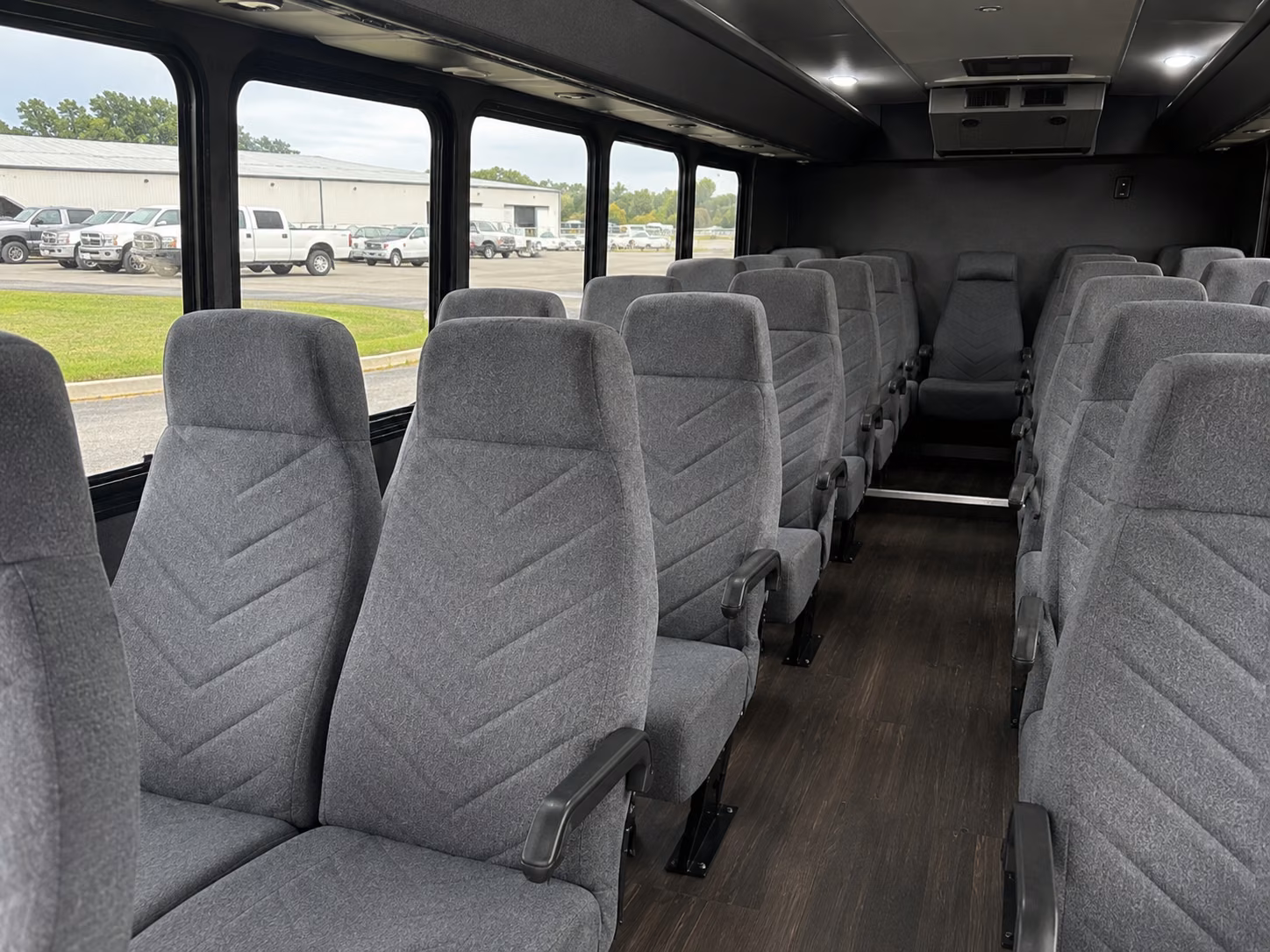 santa fe 20 passenger minibus interior