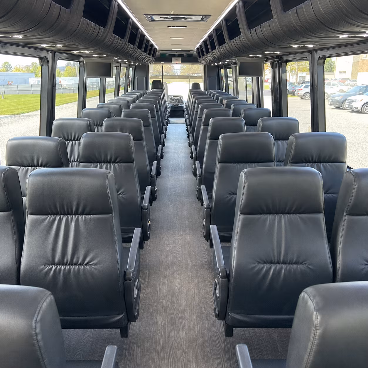 santa fe 25 passenger minibus interior