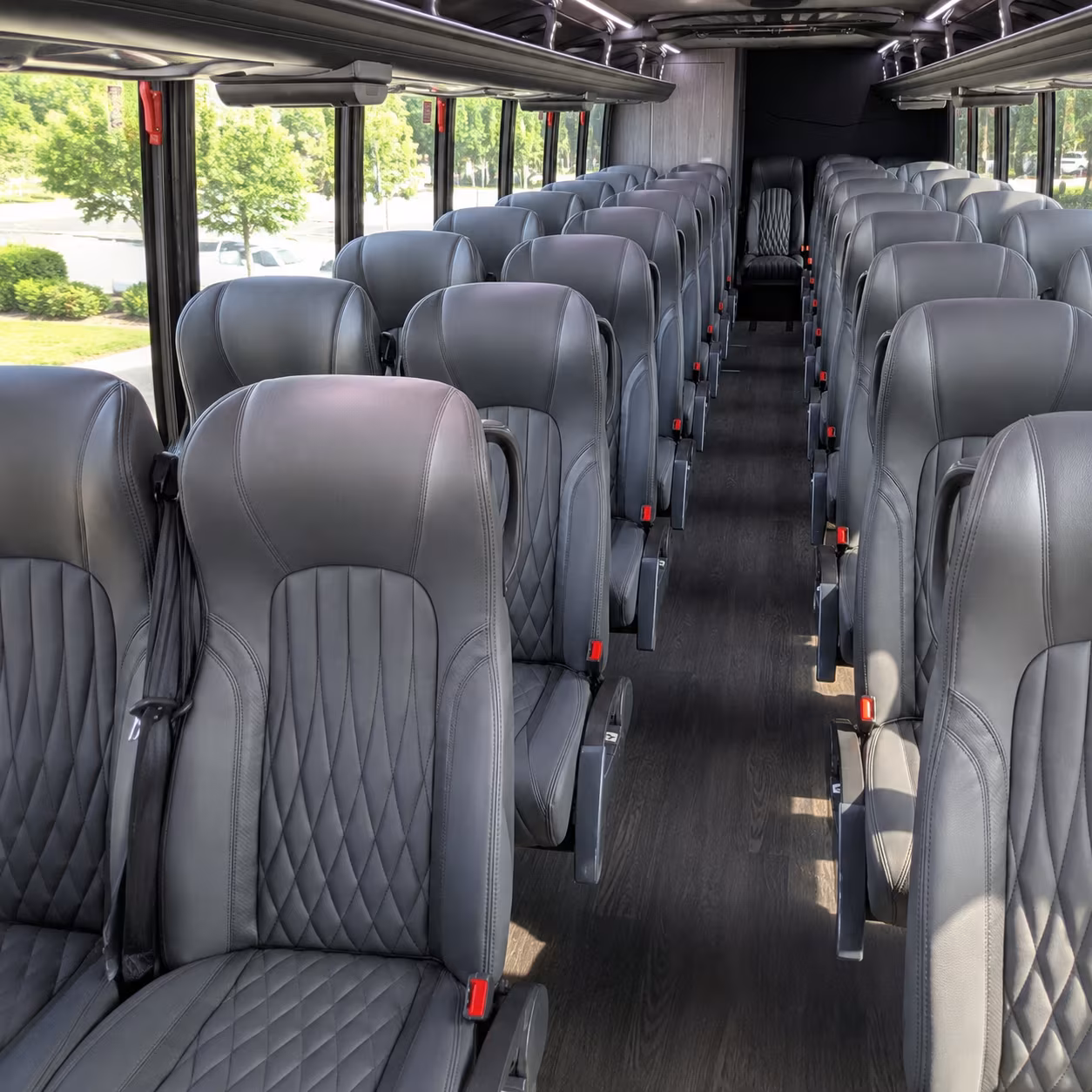 santa fe 30 passenger minibus inside