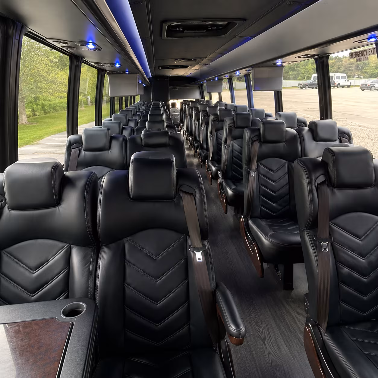 santa fe 30 passenger minibus interior