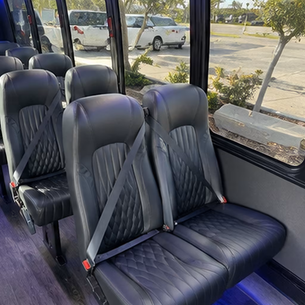 santa fe 35 passenger minibus interior