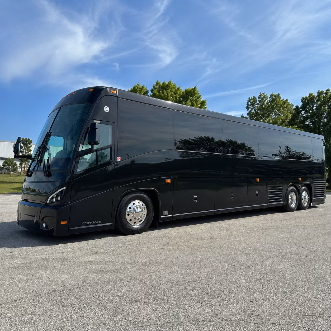 santa fe 47 passenger charter bus