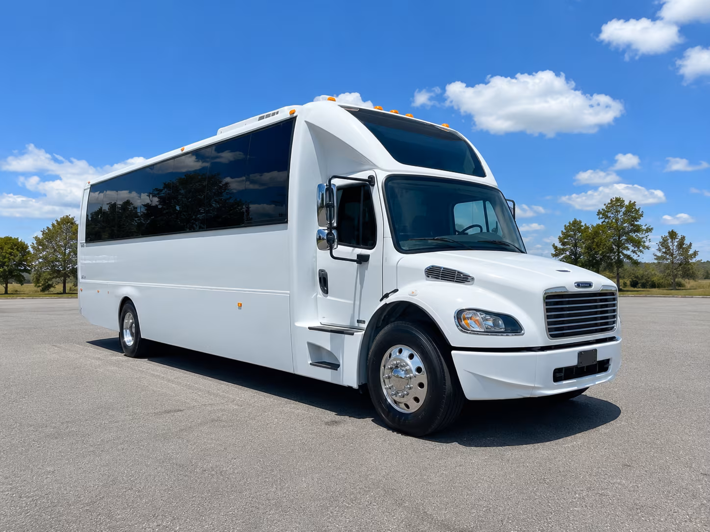 santa fe anniversary party bus rental