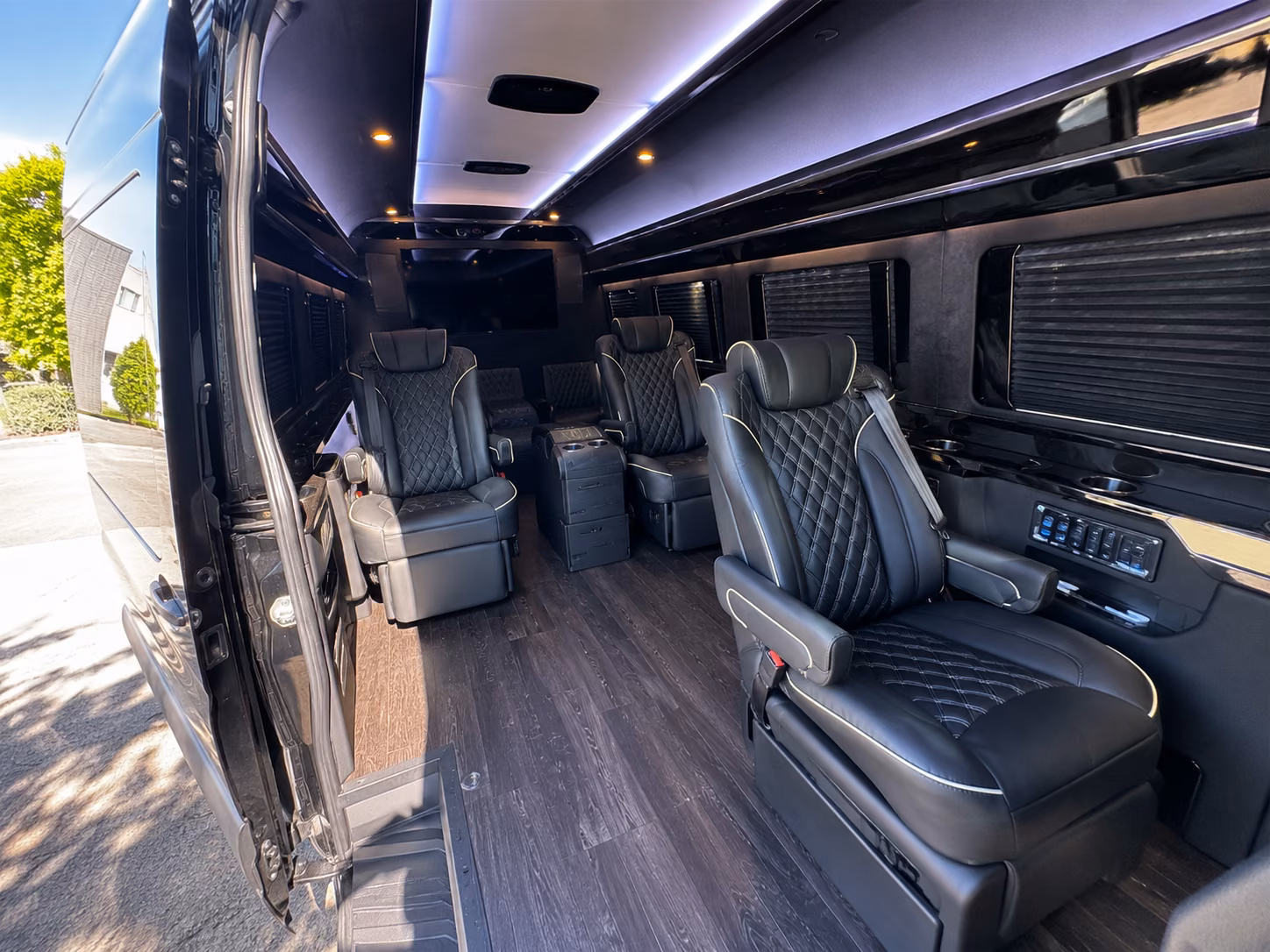 santa fe convention transportation onboard seating