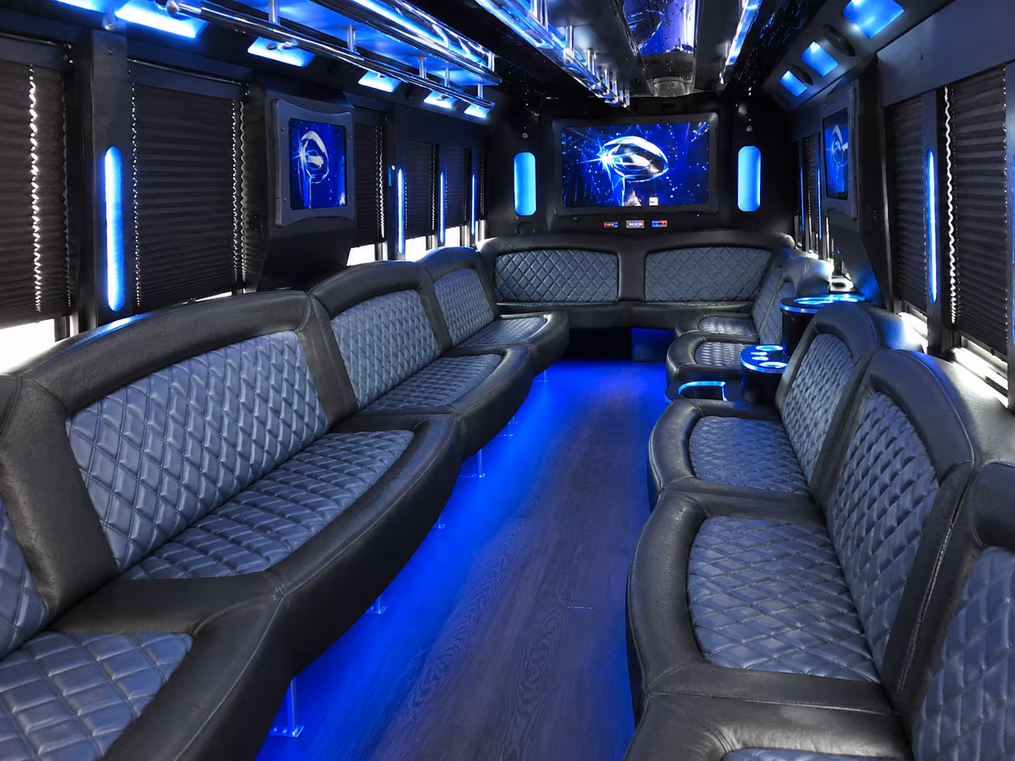santa fe corporate party bus rental