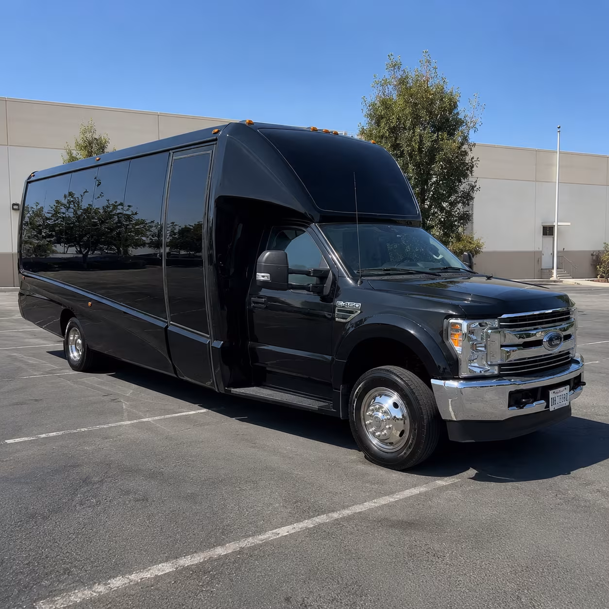 santa fe holiday party bus rental