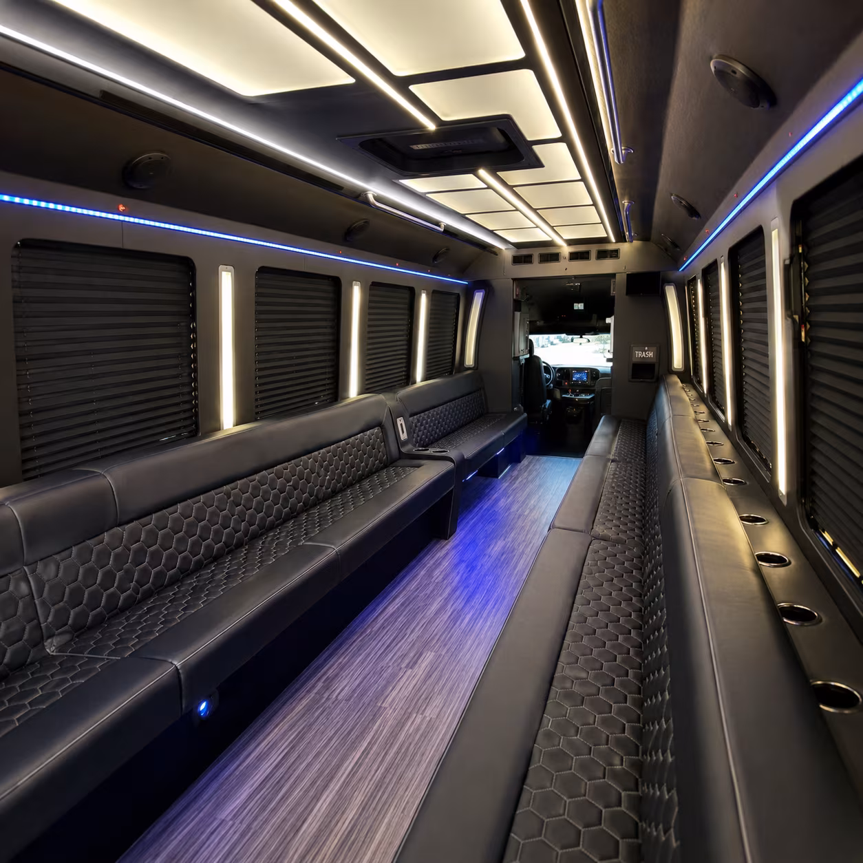 santa fe night out party bus rental