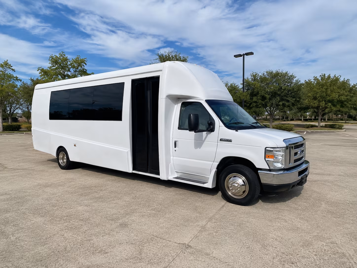 santa fe sporting event party bus rental