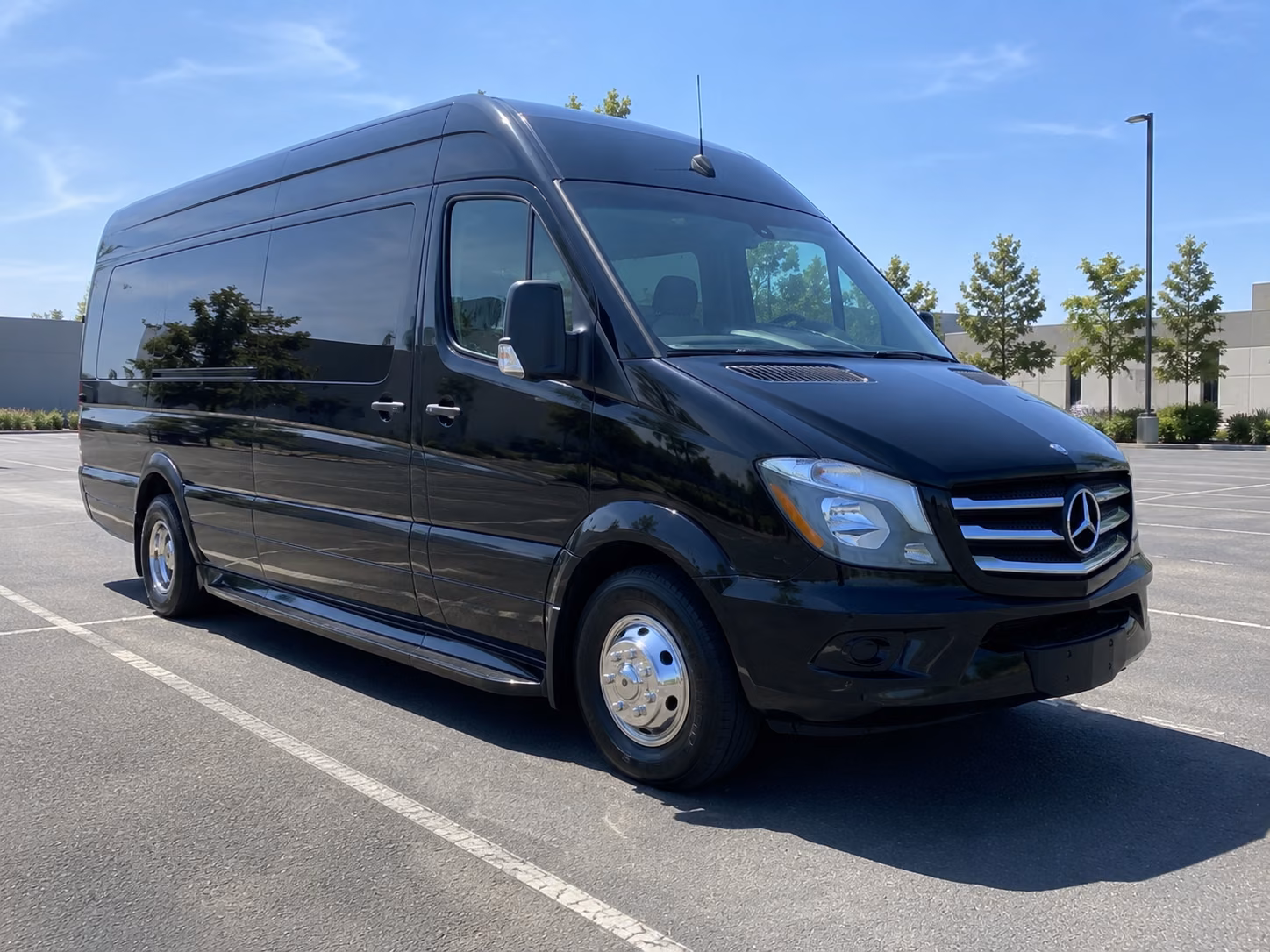 santa fe sprinter van with driver