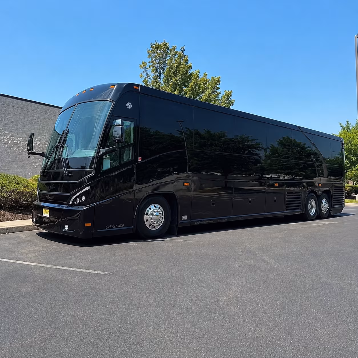 santa fe wedding charter bus rental