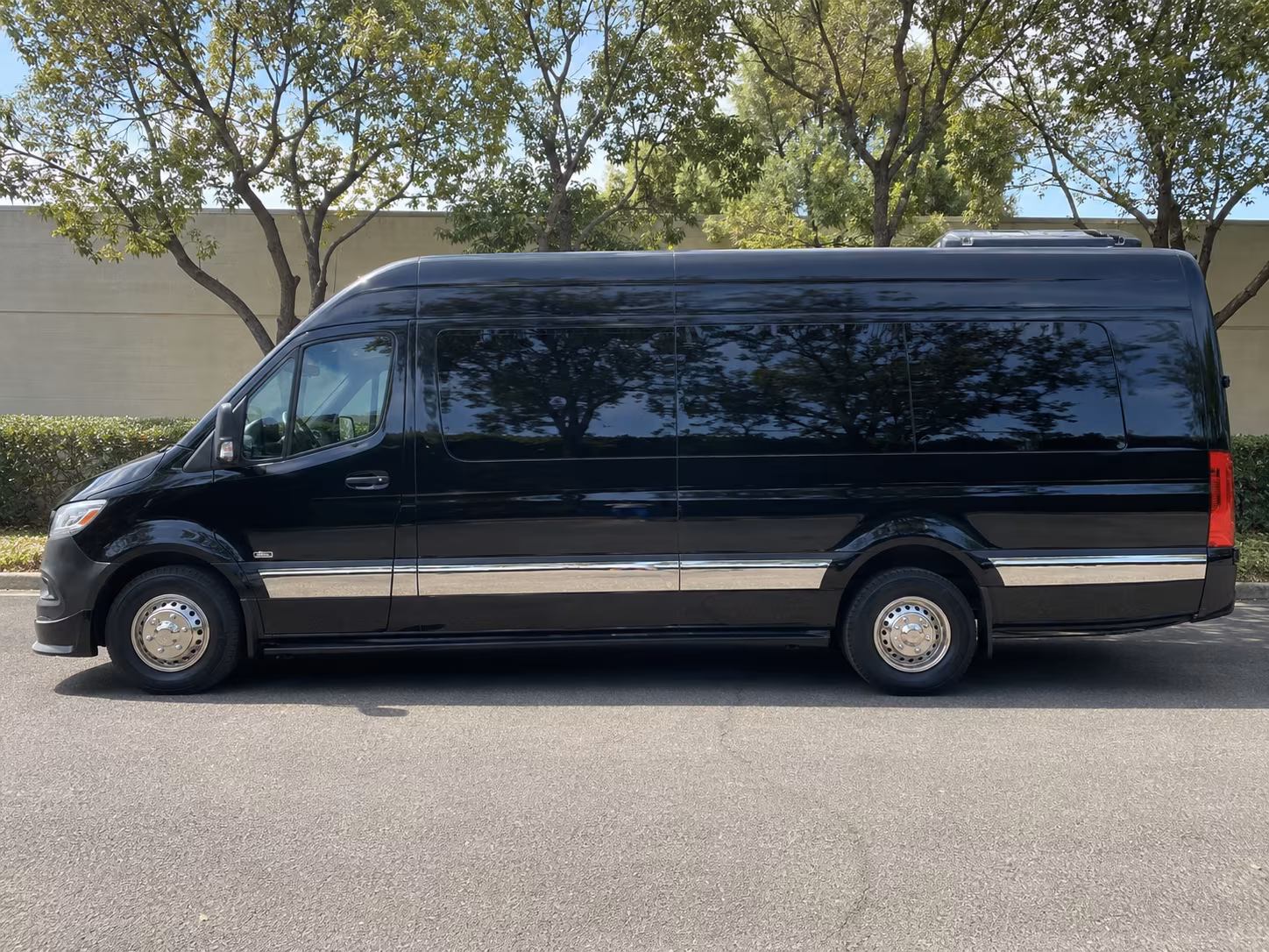 santa fe wedding transportation onboard seating